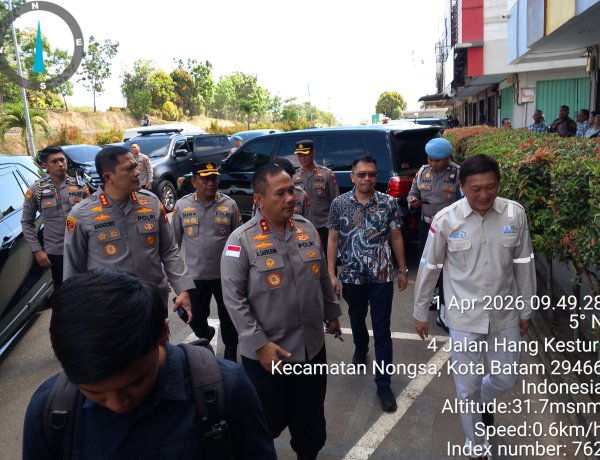 Kapolda Kepri Tinjau Kawasan Industri Terpadu Kabil, Kapolresta Barelang Turut Mendampingi Pastikan Situasi Aman dan Kondusif