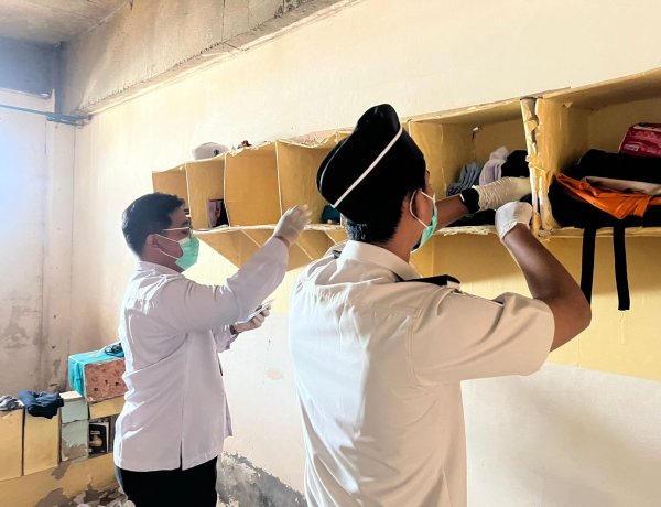 Langkah Tegas Sambut Hari Bhakti Pemasyarakatan, Rutan Batam Gelar Razia dan Tes Urine