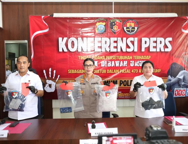 Ditreskrimum Polda Kepri Rilis Kasus Persetubuhan Anak, Pelaku Terancam Hukuman Berat