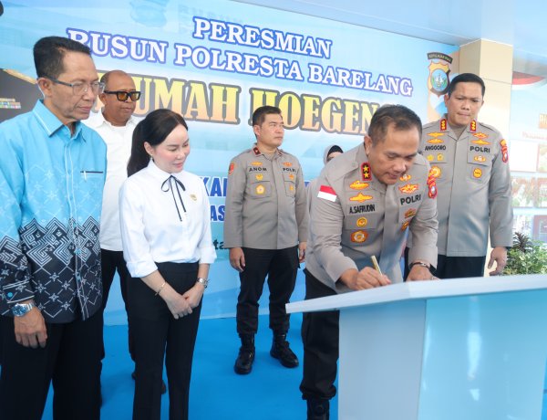 Kapolda Kepri Resmikan Rusun Rumah Hoegeng dan Fitness Gym A.S.93, Wujud Nyata Peningkatan Kesejahteraan Personel Polri