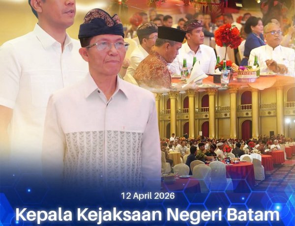 Kejari Batam Hadiri Dharmasanti Nyepi, Perkuat Kerukunan Umat Beragama