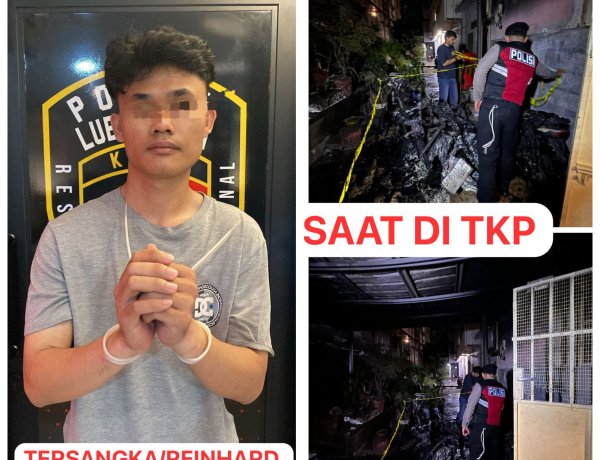 Polsek Lubuk Baja Ungkap Kasus Pembakaran Motor di Ruko Wijaya Kusuma, Satu Pelaku Diamankan