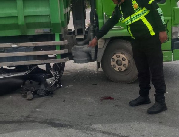 Kecelakaan di Jalan Lintas Timur Bintan, Dua Pengendara Motor Alami Luka Berat