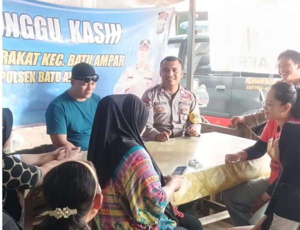 Minggu Kasih Kamtibmas Polsek Batu Ampar: Perkuat Silaturahmi, Wujudkan Lingkungan Aman dan Nyaman