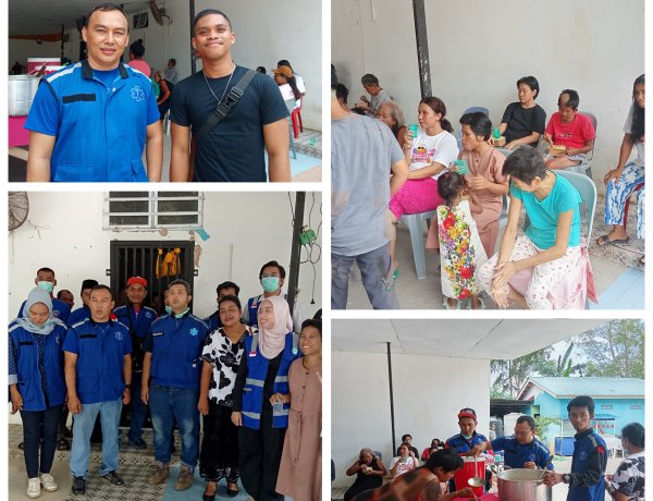 Tim Relawan Ambulans dan 2 Dokter Diterjunkan, Kegiatan Sosial Yayasan Cipta Peduli Bangsa Berjalan Lancar