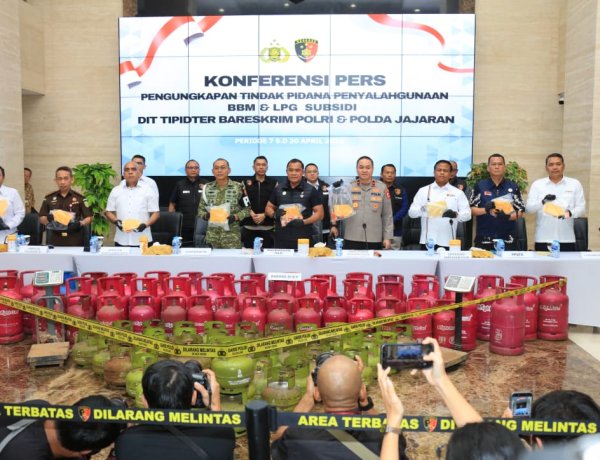 Polri Ungkap 330 Tersangka Penyalahgunaan BBM dan LPG Subsidi dalam 13 Hari
