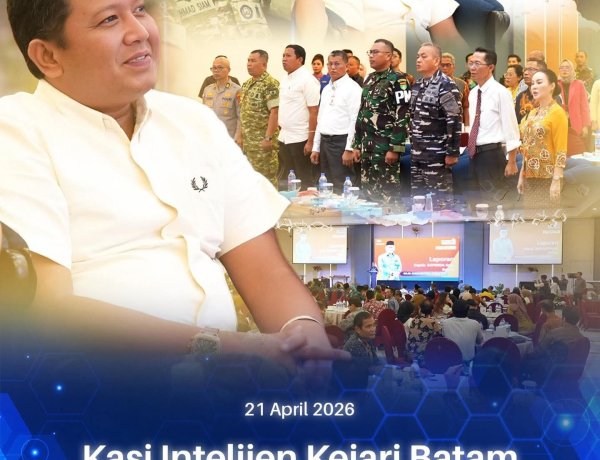 Kejari Batam Hadiri Bulan Panutan PBB-P2 2026, Dorong Kepatuhan Pajak Masyarakat