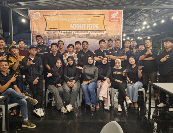 Hadir Kembali Vario Night Ride, Cara Honda Jaga Kedekatan dengan Konsumen di Batam