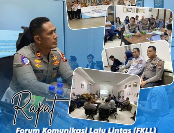 Satlantas Polres Bintan Gelar Rapat FKLL, Fokus Wujudkan Kamseltibcarlantas dan Tekan Angka Kecelakaan