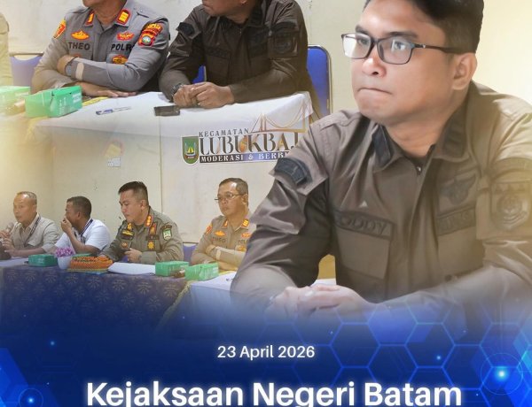 Kejari Batam Hadiri Rapat Koordinasi Penyelesaian Lahan PT Golden Teleshop di Lubuk Baja
