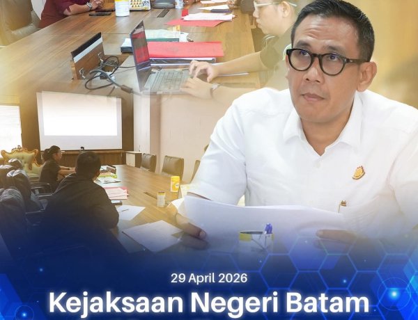 Kejari Batam Ikuti Ekspose Restorative Justice, Tegaskan Komitmen Penegakan Hukum Humanis