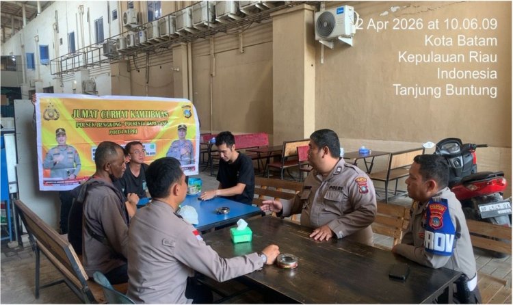 Polsek Bengkong Gelar Jumat Curhat Kamtibmas, Warga Sampaikan Aspirasi Keamanan Lingkungan