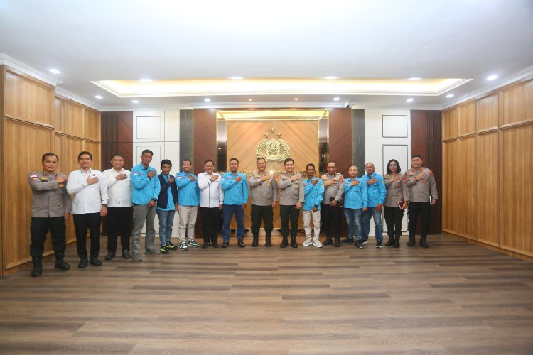 PERKUAT KEAMANAN PERAIRAN STRATEGIS SELAT MALAKA, POLDA KEPRI DAN HMNI BERSINERGI JAGA KAMTIBMAS LAUT