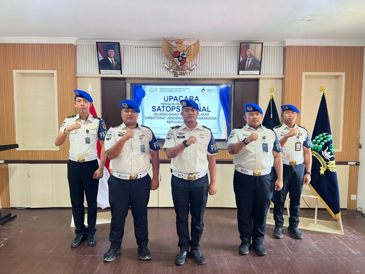 SATOPS PATNAL RESMI DIKUKUHKAN, LANGKAH TEGAS WUJUDKAN PEMASYARAKATAN BERSIH DAN BERINTEGRITAS