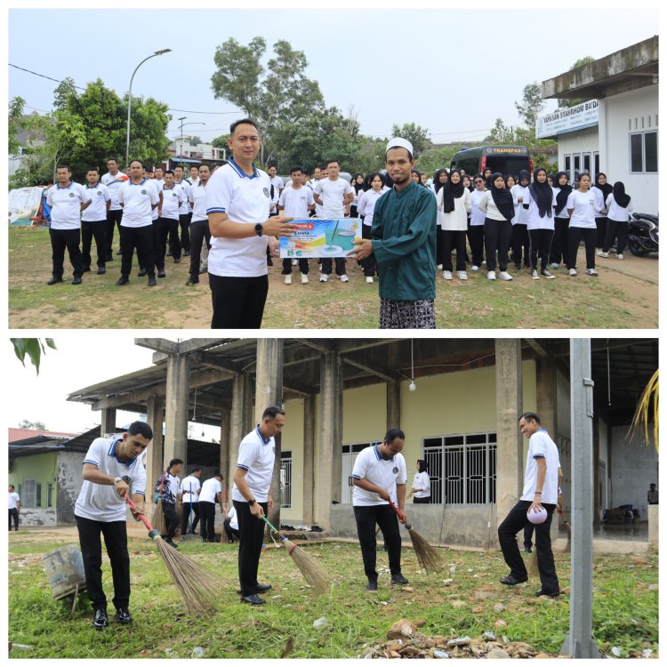 Aksi Nyata Lapas Batam: Bersihkan Rumah Ibadah, Tebar Kepedulian