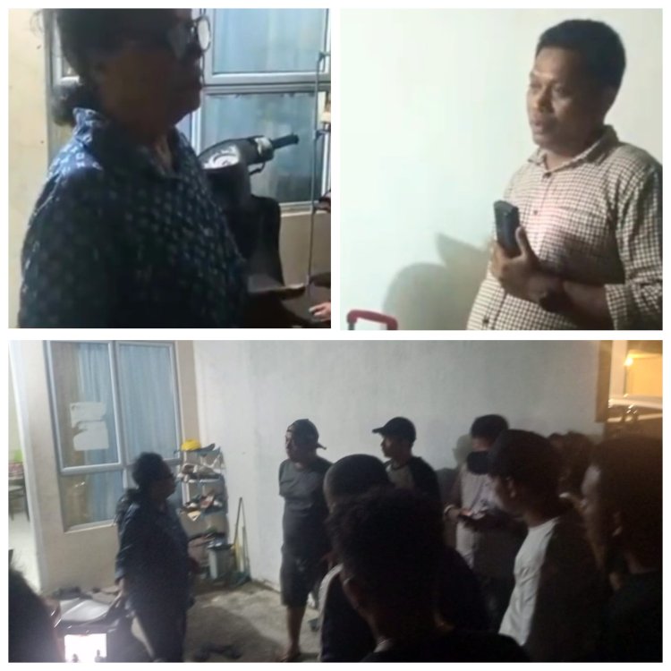 Puluhan Korban Kepung Rumah Terduga Pelaku Penipuan Sertifikat dan Penggelapan Mobil di Sagulung
