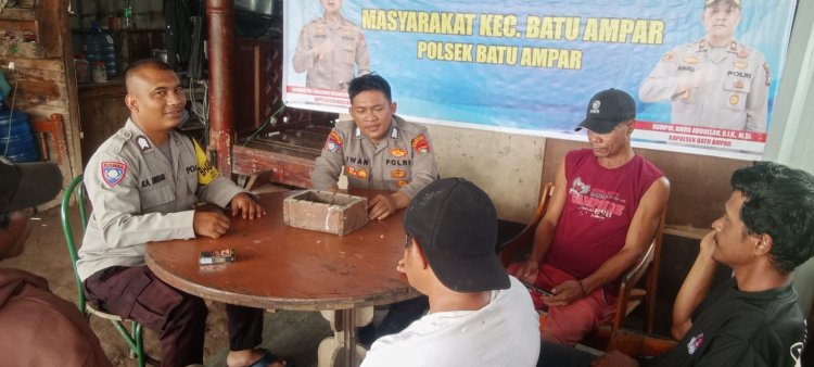 Jumat Curhat Kamtibmas di Tanjung Sengkuang, Warga Diajak Jaga Kondusifitas Batam