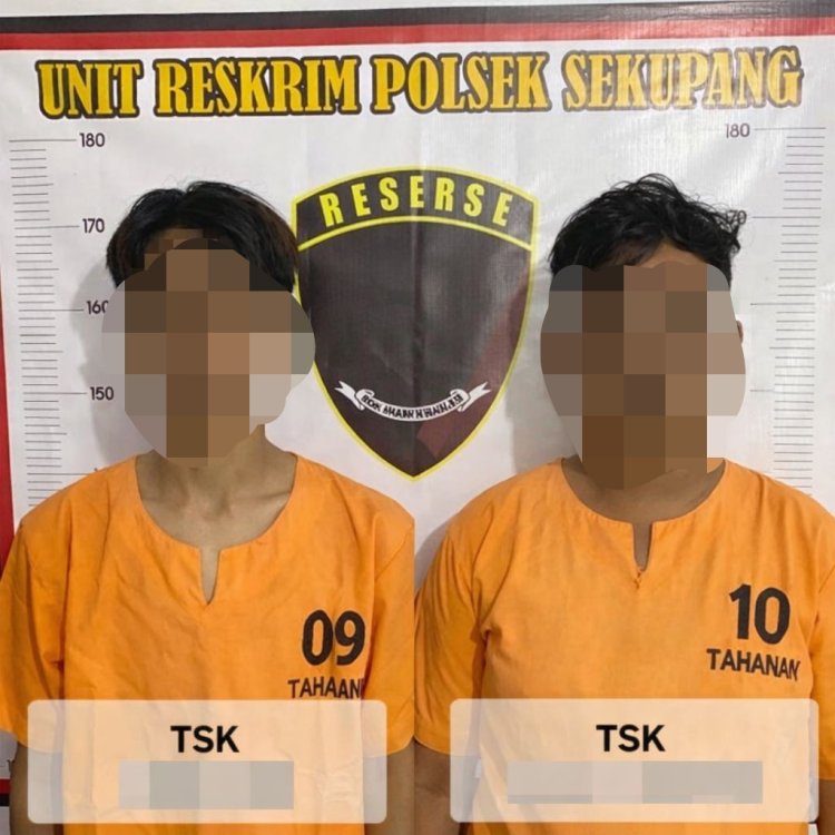Polsek Sekupang Ungkap Kasus Curas di Pantai Cipta Land, Dua Pelaku Diamankan