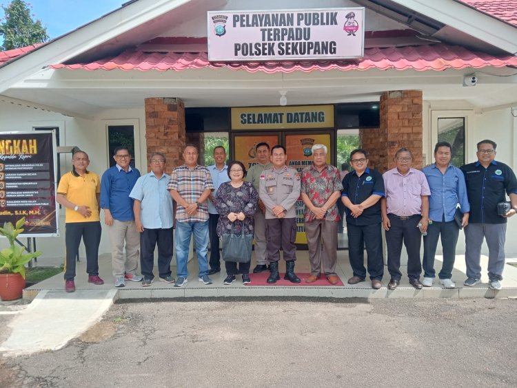 Polsek Sekupang Perkuat Sinergi dengan PHT dan BKAG Kota Batam dalam Silaturahmi Kamtibmas