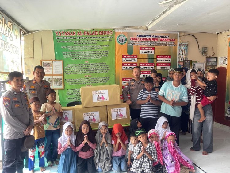 Kapolresta Barelang Berbagi Tali Asih ke Panti Asuhan dan Warga Batu Ampar