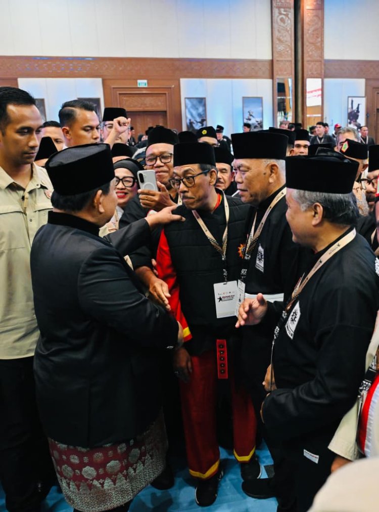 Presiden Prabowo Subianto Buka Munas XVI IPSI, Tegaskan Pencak Silat sebagai Jati Diri Bangsa dan Dorong Menuju Olimpiade