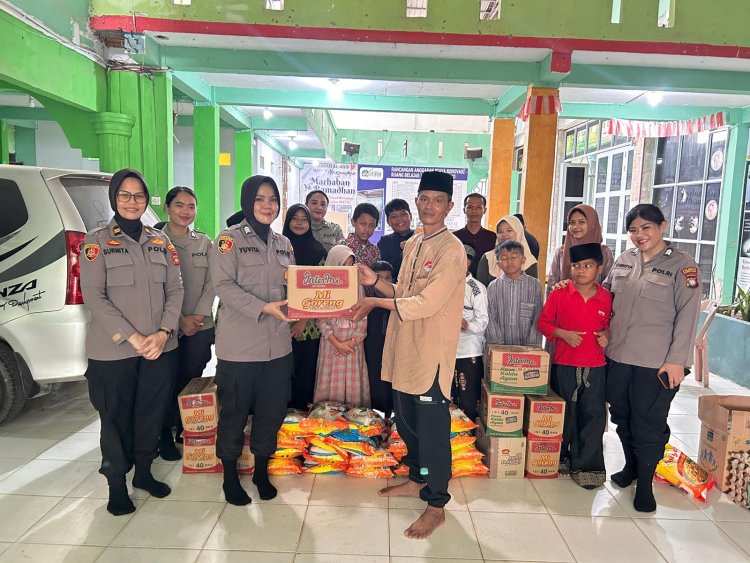 Minggu Kasih Polwan Polresta Barelang, Pererat Silaturahmi dan Kepedulian Sosial