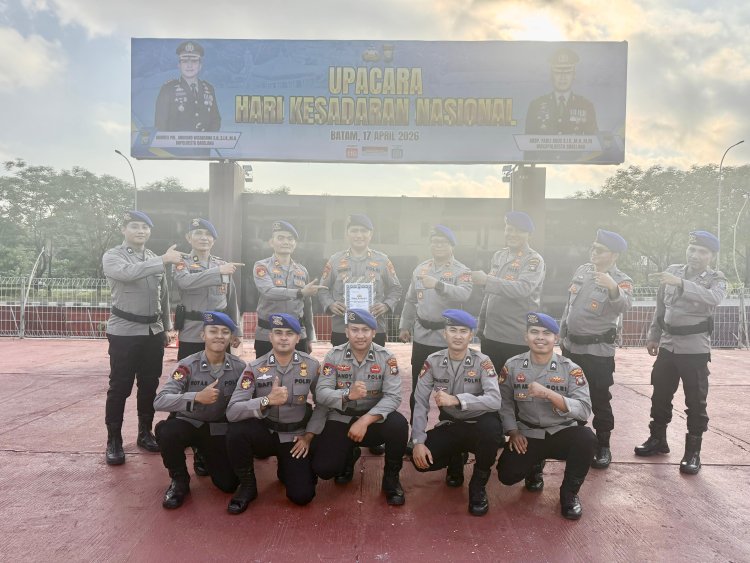 Polairud Polresta Barelang Raih Penghargaan, Disertai Ucapan Syukur dan Doa