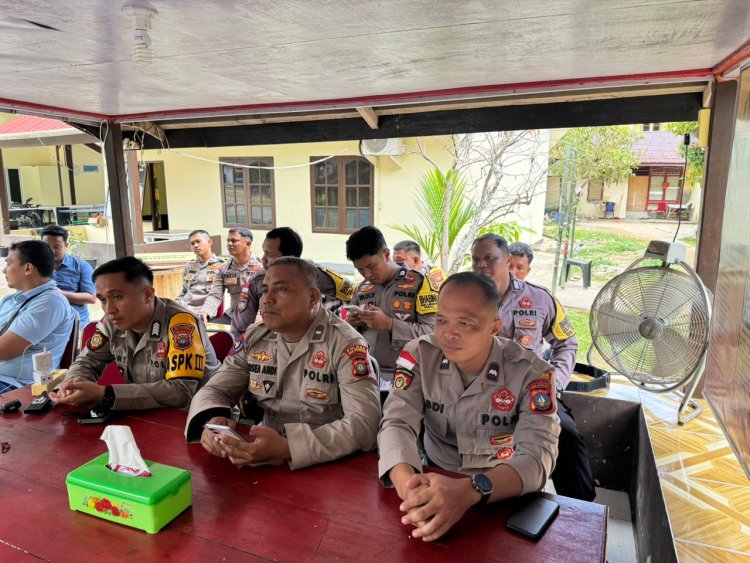 Polsek Siantan Tingkatkan SDM Personel Lewat Program Belajar Bahasa Inggris