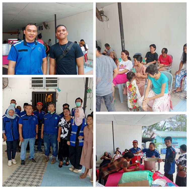 Tim Relawan Ambulans dan 2 Dokter Diterjunkan, Kegiatan Sosial Yayasan Cipta Peduli Bangsa Berjalan Lancar