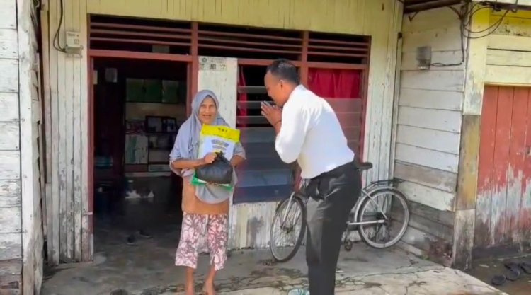 Jumat Berkah Kapolres Lingga, Wujud Kepedulian Polri untuk Masyarakat Singkep