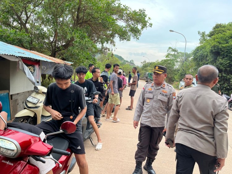 Polsek Sekupang Gelar Razia Balap Liar dan Knalpot Brong, 29 Sepeda Motor Diamankan
