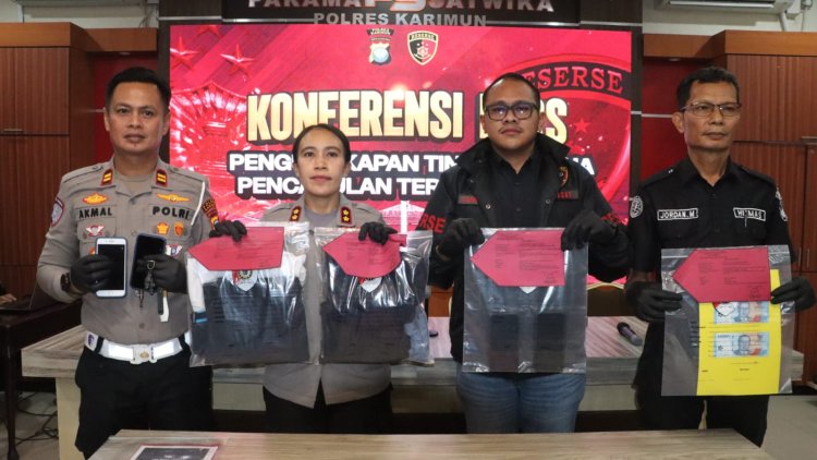 Satreskrim Polres Karimun Ringkus Pelaku Pencabulan Anak di Bawah Umur di Karimun