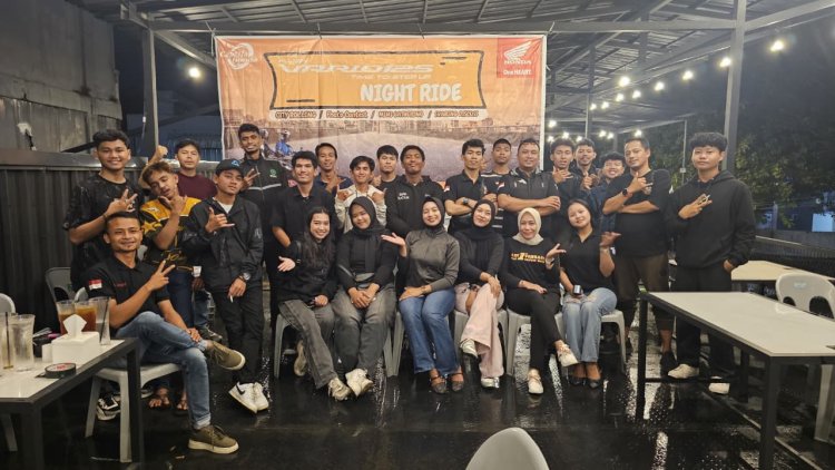 Hadir Kembali Vario Night Ride, Cara Honda Jaga Kedekatan dengan Konsumen di Batam