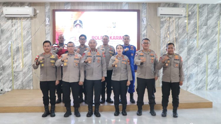 Polres Karimun Terima Kunjungan Tim Supervisi Baharkam Polri