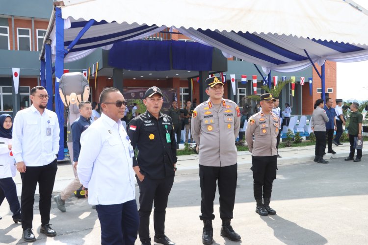 Kapolresta Barelang Dampingi Kapolda Kepri Hadiri Peresmian Mako Zona Bakamla Barat, Tengah dan Timur di Batam