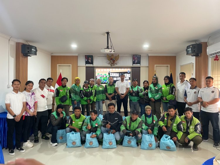 Rutan Batam Gandeng Ojol, Perkuat Silaturahmi Lewat Coffee Morning dan Baksos di HBP ke-62