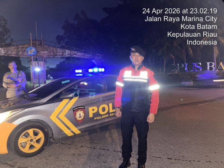 Kegiatan Rutin Yang Ditingkatkan (KRYD) di wilayah Polsek Sekupang