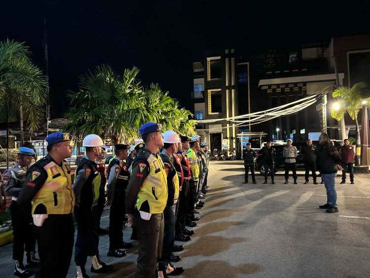 Polres Karimun Razia Gabungan Tempat Hiburan Malam