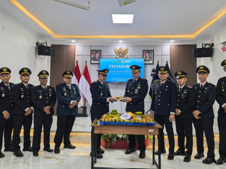Lapas Batam Peringati HBP ke-62, Tasyakuran Ditandai Potong Tumpeng dan Harapan ke Depan
