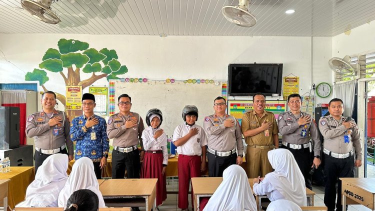 Police Go To School dan Anev Rekayasa Lalu Lintas, Polresta Barelang Edukasi Pelajar Sejak Dini