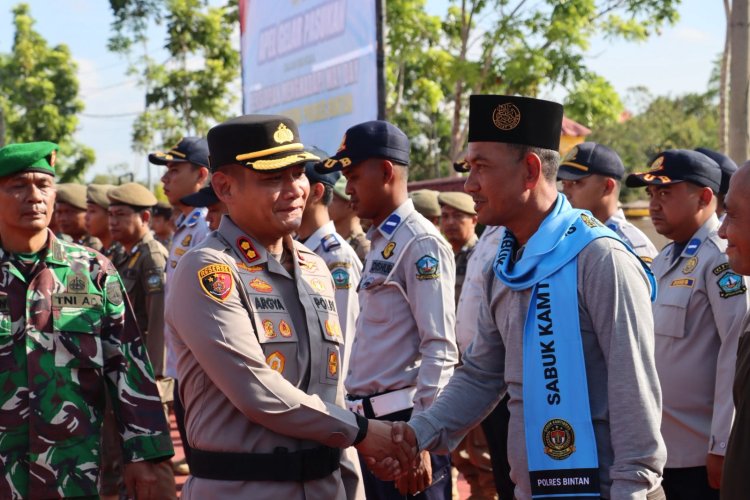Pimpin Apel Gelar Pasukan May Day 2026, Kapolres Bintan, Kami Siap Berikan Pelayanan dan Pengamanan Humanis