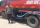 Polsek Batu Ampar Monitoring Distribusi Air Bersih Hari Ke-99 bagi Warga Terdampak Gangguan Air