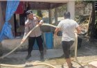 Distribusi Air Bersih Hari Ke-100 di Batu Ampar Berjalan Aman dan Lancar, Polsek Pastikan Tepat Sasaran