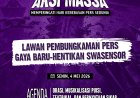 Aksi Bungkam Jurnalis di Depan DPRD Batam Gegerkan Publik, Simbol Perlawanan Kebebasan Pers Menggema