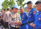 Demi terwujudnya sikap disiplin, Propam Polres Bintan dan Porpam Polda Kepri lakukan Opsgaktiplin