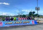 Polres Karimun Amankan Car Free Day, Lalu Lintas Tertib dan Kondusif