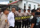 Aksi Damai Aliansi Pemuda Lingga Berjalan Tertib, Polres Kedepankan Pengamanan Humanis