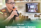 Kajari Batam Ikuti Evaluasi Capaian Kinerja Triwulan II Bersama Kejati Kepri