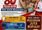 Sambut HUT Bhayangkara ke-80, Polda Kepri dan IJTI Gelar Perlombaan Berhadiah Puluhan Juta