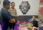 Wujud Kepedulian, Polsek Bintan Utara Salurkan Bantuan kepada Warga Penderita Kanker Tulang di Desa Berakit